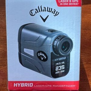 Hybrid Laser-GPS Rangefinder. New In Box.